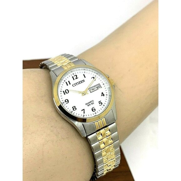 Citizen Women's Watch EQ2004-95A Quartz White Dial Two Tone Stainless St… - Picture 6 of 13